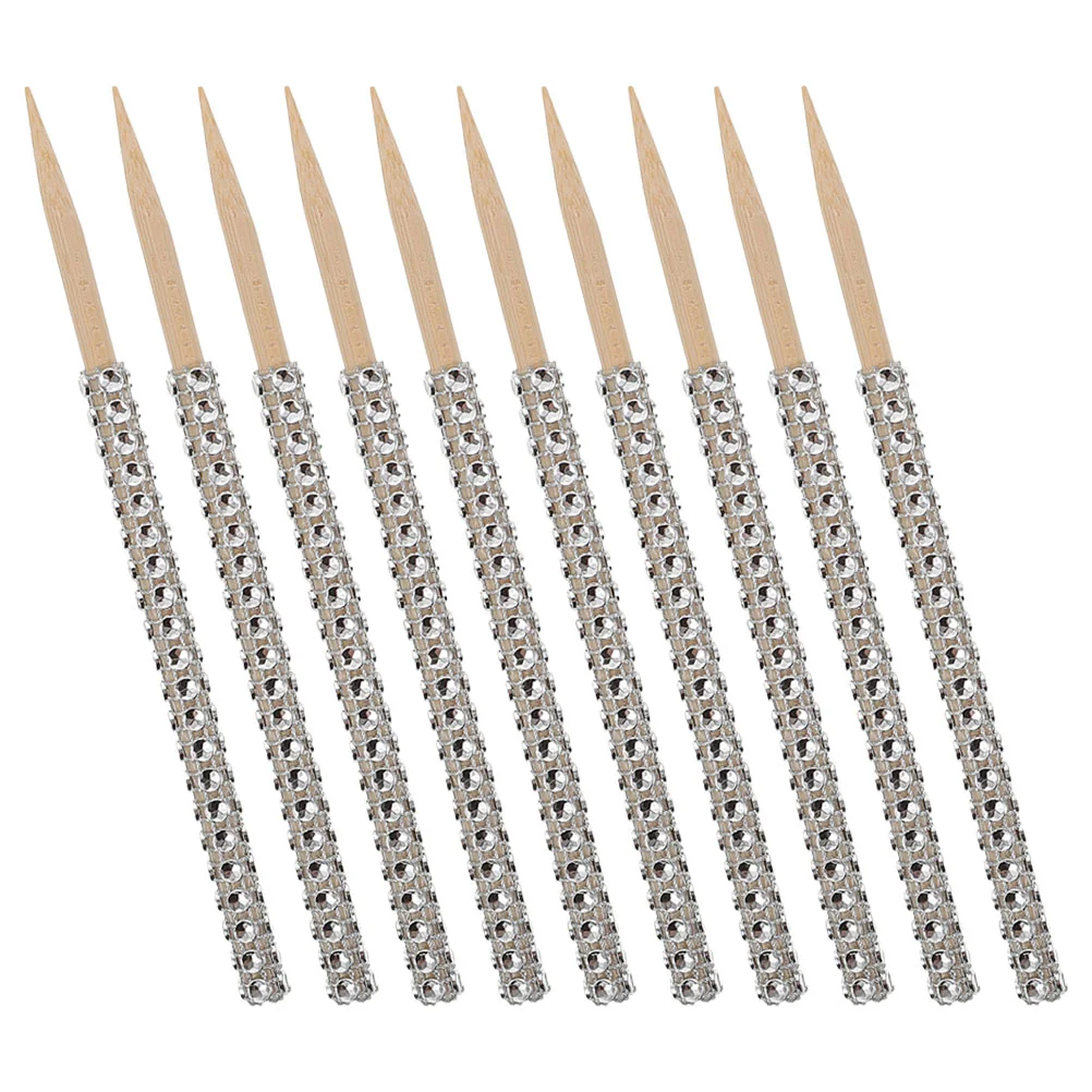 

Sticks Lollipop Stick Skewers Chocolate Picks Candy Wooden Barbecue Making Diy Apples Cocktail Cake Fruit Toothpick Appetizer