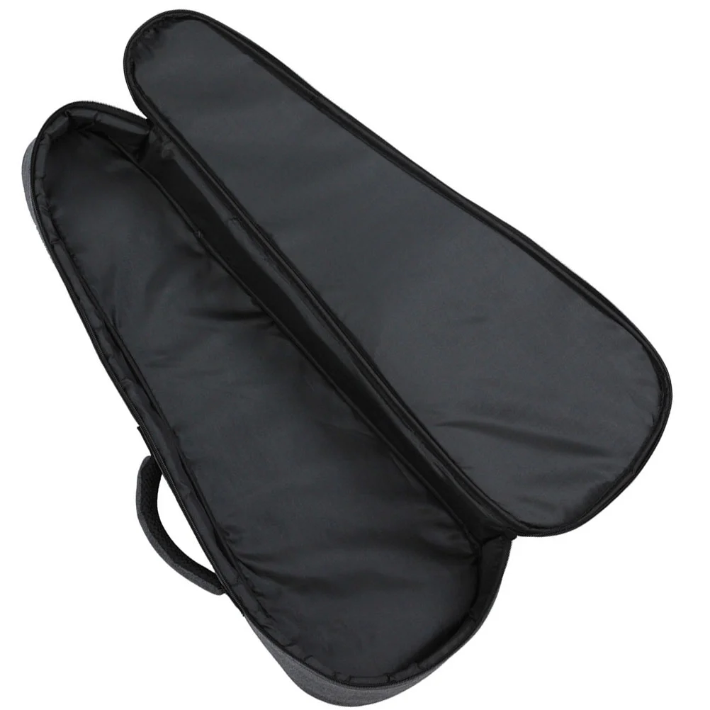 

1Pc Chic Ukulele Backpack Double Shoulder Cover Ukulele Bag (Black)