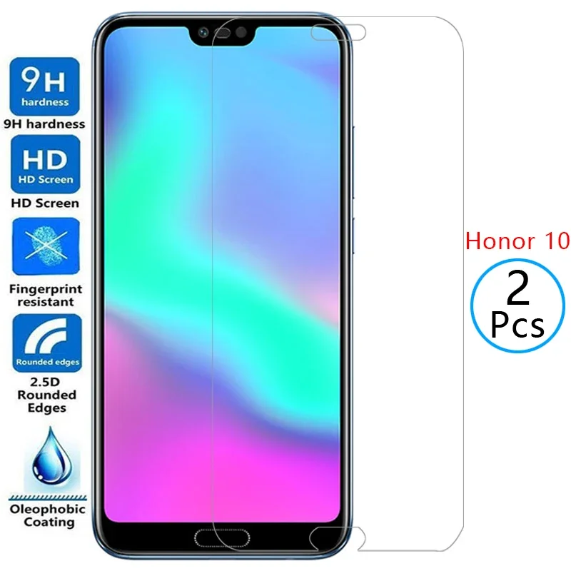 Защитное закаленное стекло для huawei Honor 10 защитная пленка экрана Honor10 honer onor hono 5.84