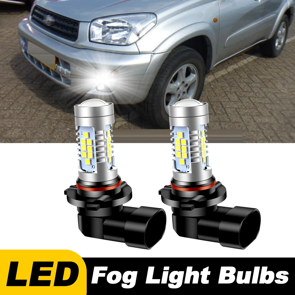 2 шт. для Toyota Rav4 2001 2002 2003 2004 2005 Автомобильные светодиодные противотуманные фары 30SMD