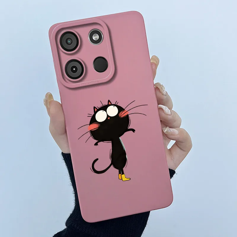 Для Itel A60 A60s ItelA60 A 60s A662LM Корпус itelA60s Мягкий силиконовый чехол для телефона с