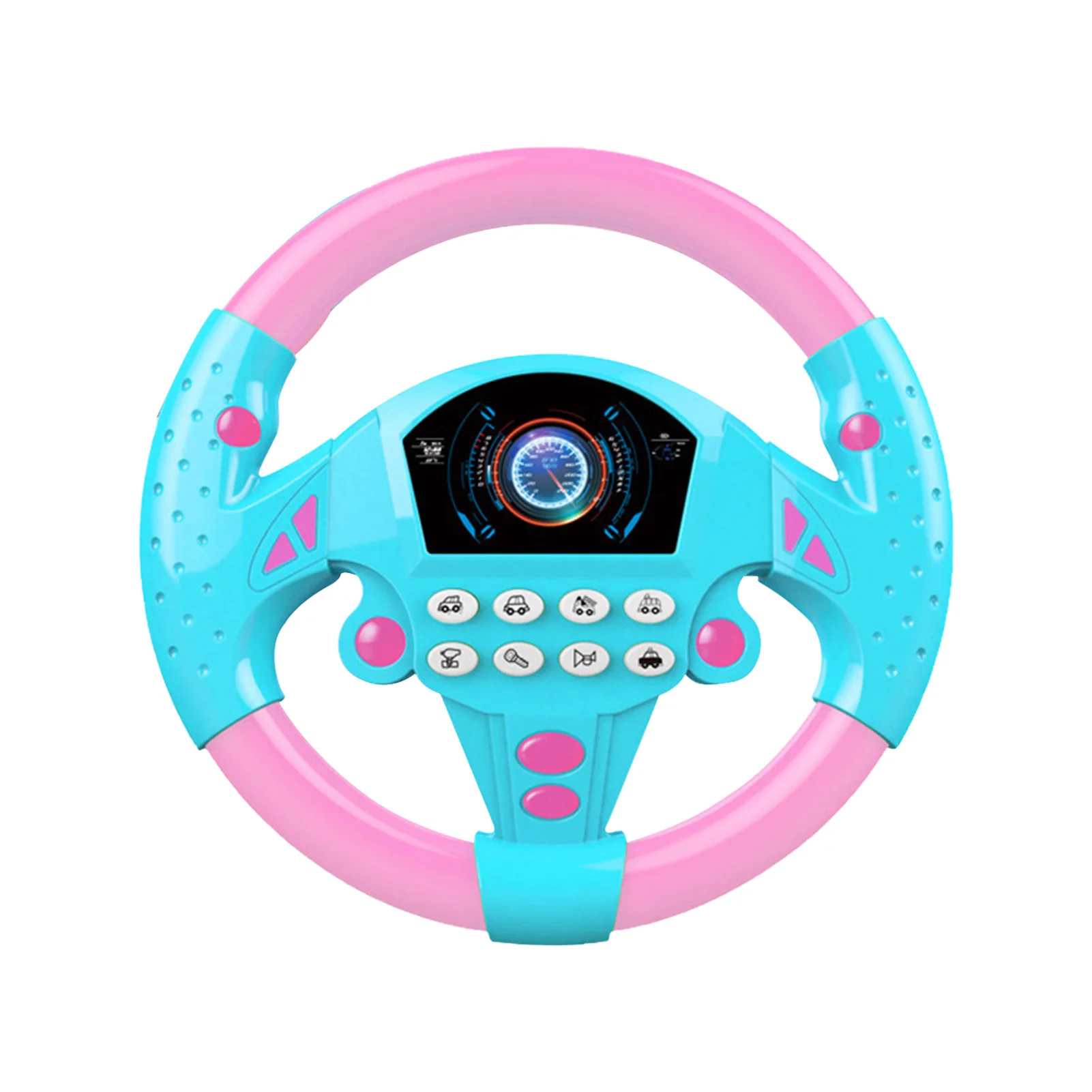 

Kids Developing Children Interactive Simulation Steering Wheel WIth Light Sound Musical Educational Toy Driving Copilot Baby