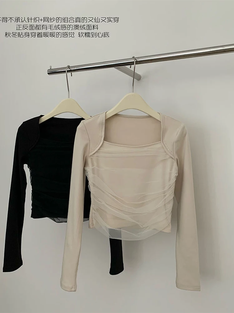 

2023 Spring Women Solid Color Sweater Turtleneck Long Sleeve Slit Knitwear Female Cozy Soft Pullover Vintage Clothes Harajuku