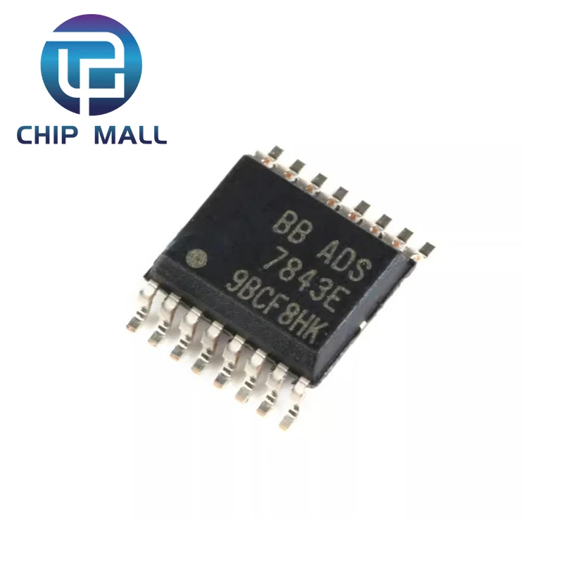 

ADS7843E 12-bit Modulus Converter Chip Serial Port SSOP-16 Original New Stock
