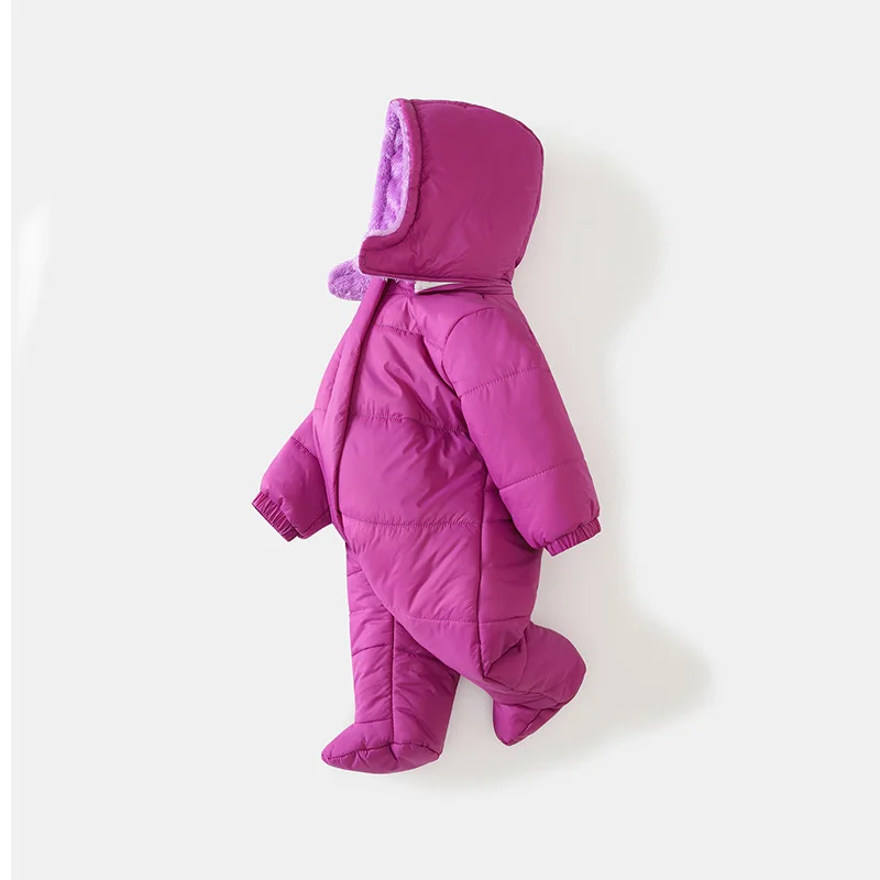 Осень-зима 2024 однотонное пальто с капюшоном для маленьких девочек женские теплые