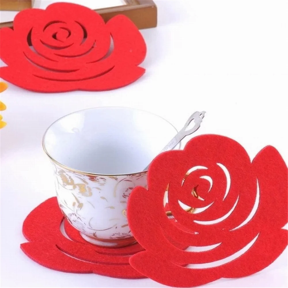 

Creative Coaster Heat Resistant Drink Cup Mat Non-slip Table Mat Kitchen Accessories Placemats For Dinner Table