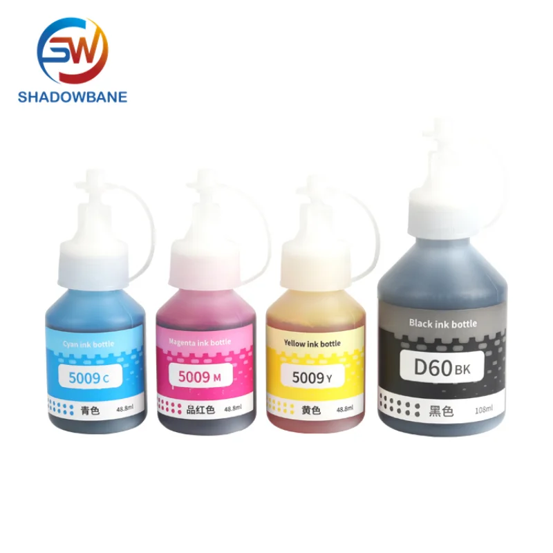 

Refill Ink for Brother BTD60 printer Compatible MFC-T800W/T810W/T910DW/T4500DW HL-T4000DW