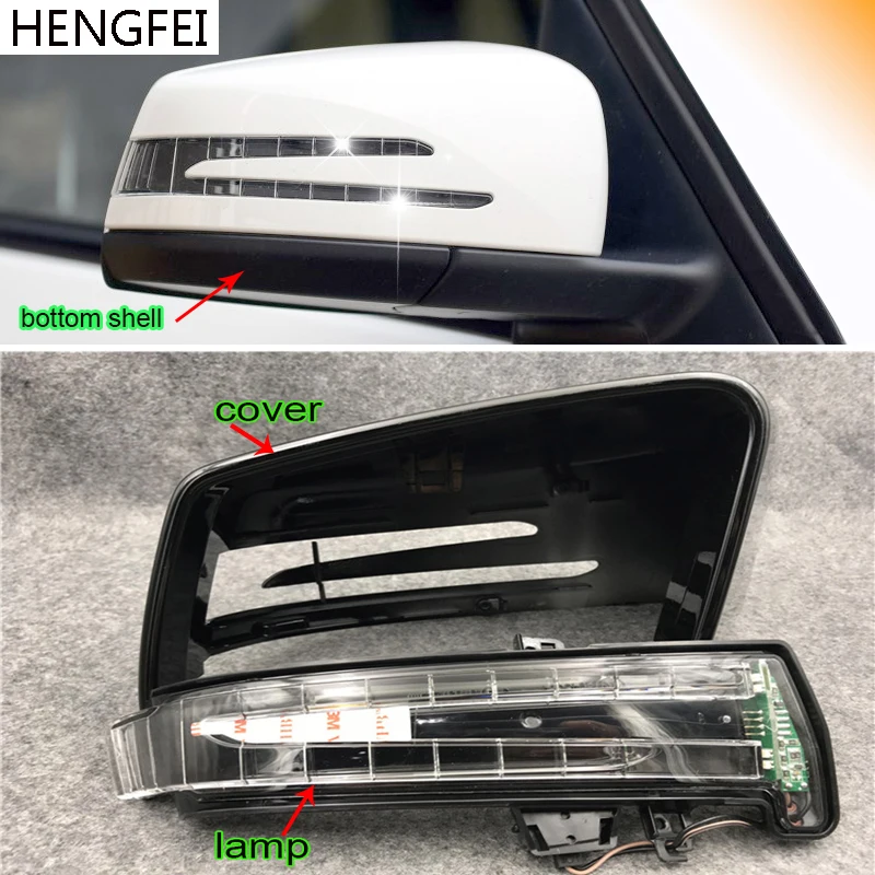 Автомобильные аксессуары, зеркальный светильник HENGFEI для Mercedes-Benz W212 204 207 218 217 156 221