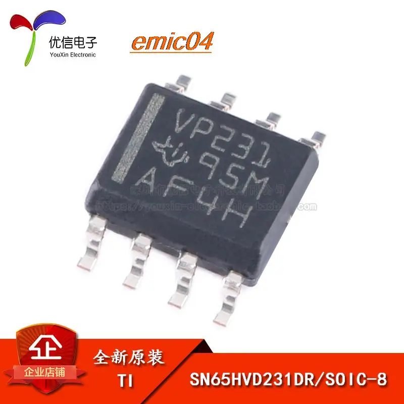 

Оригинальный stock SN65HVD231DR SOIC-8 3,3 V CAN