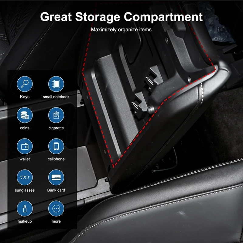 Подлокотник для хранения Nissan Pathfinder 2022 2023 2024 центральная консоль органайзер лоток