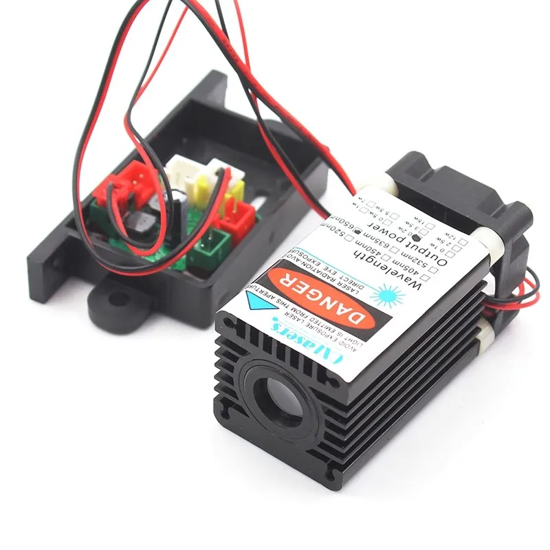 Коллимированный лазерный модуль TTL красного лазера 638 нм 200 МВт поддерживает PWM