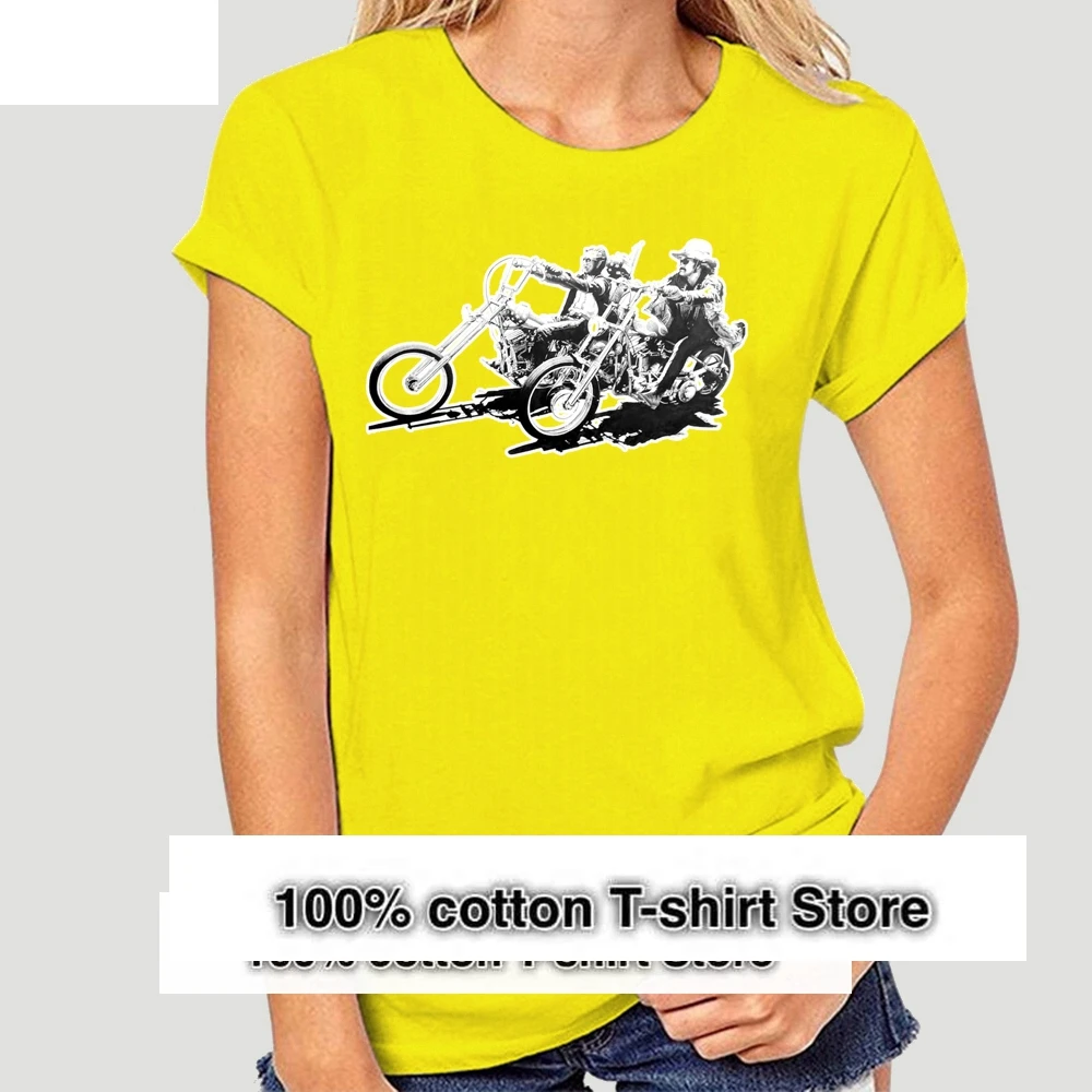 

Футболка Мужская/женская с принтом Easy Rider, 100% хлопок, Размеры S-Xxxl