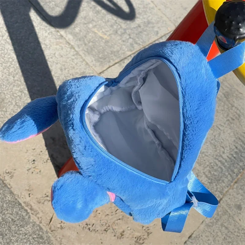 Детский рюкзак Ститч для мальчиков и девочек милый плюшевый ранец с героями