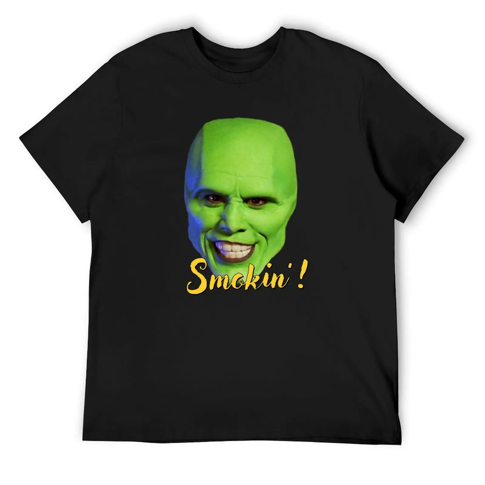 Футболка The Mask Smokin' Head хлопковые футболки с рисунком винтажная футболка мужские