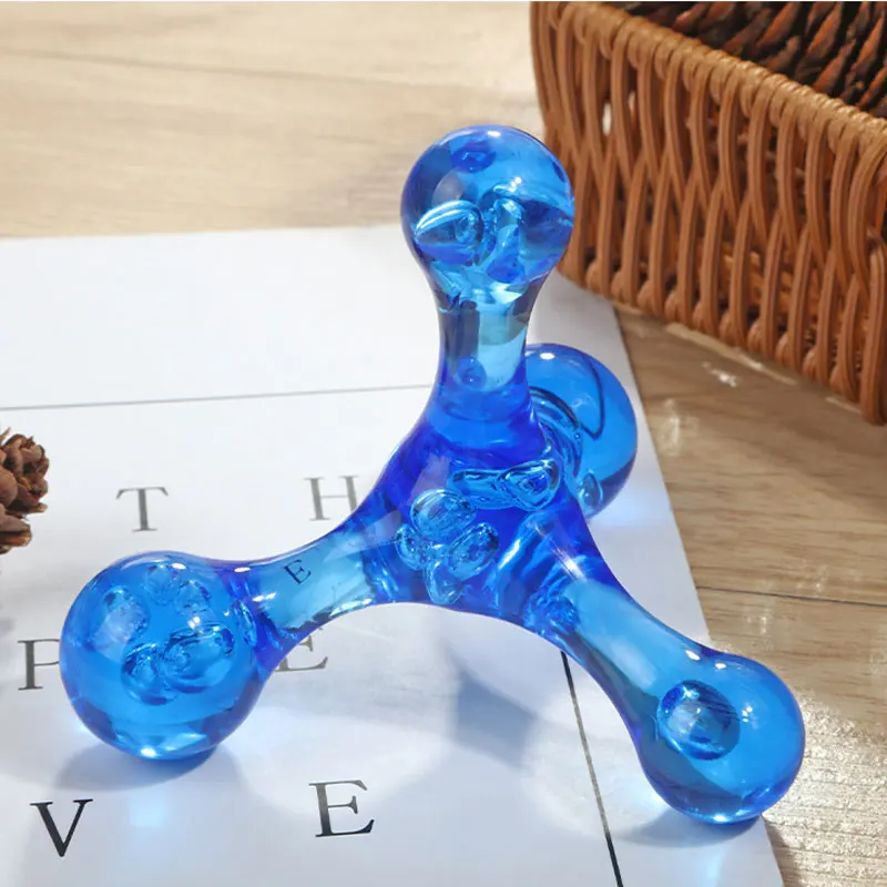 Массажер-лягушка ручной балансировочный четырехшаровой Массажер для талии и