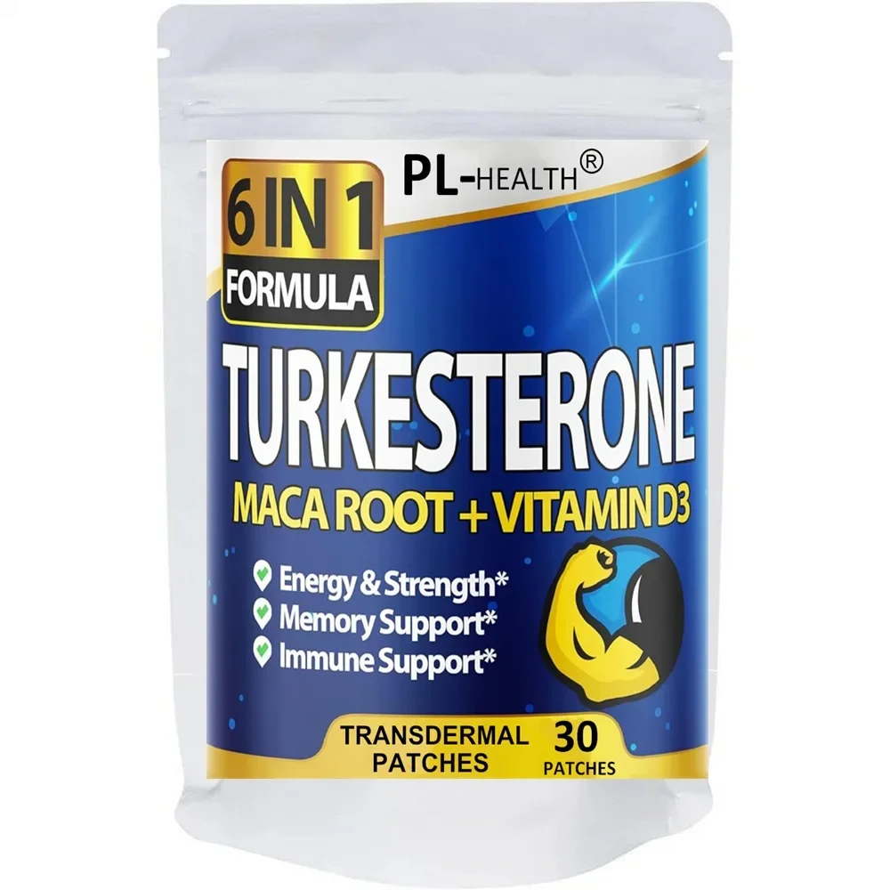 Трансдермальные пластыри Turkesterone повышающие энергию стамина-30 пластырей