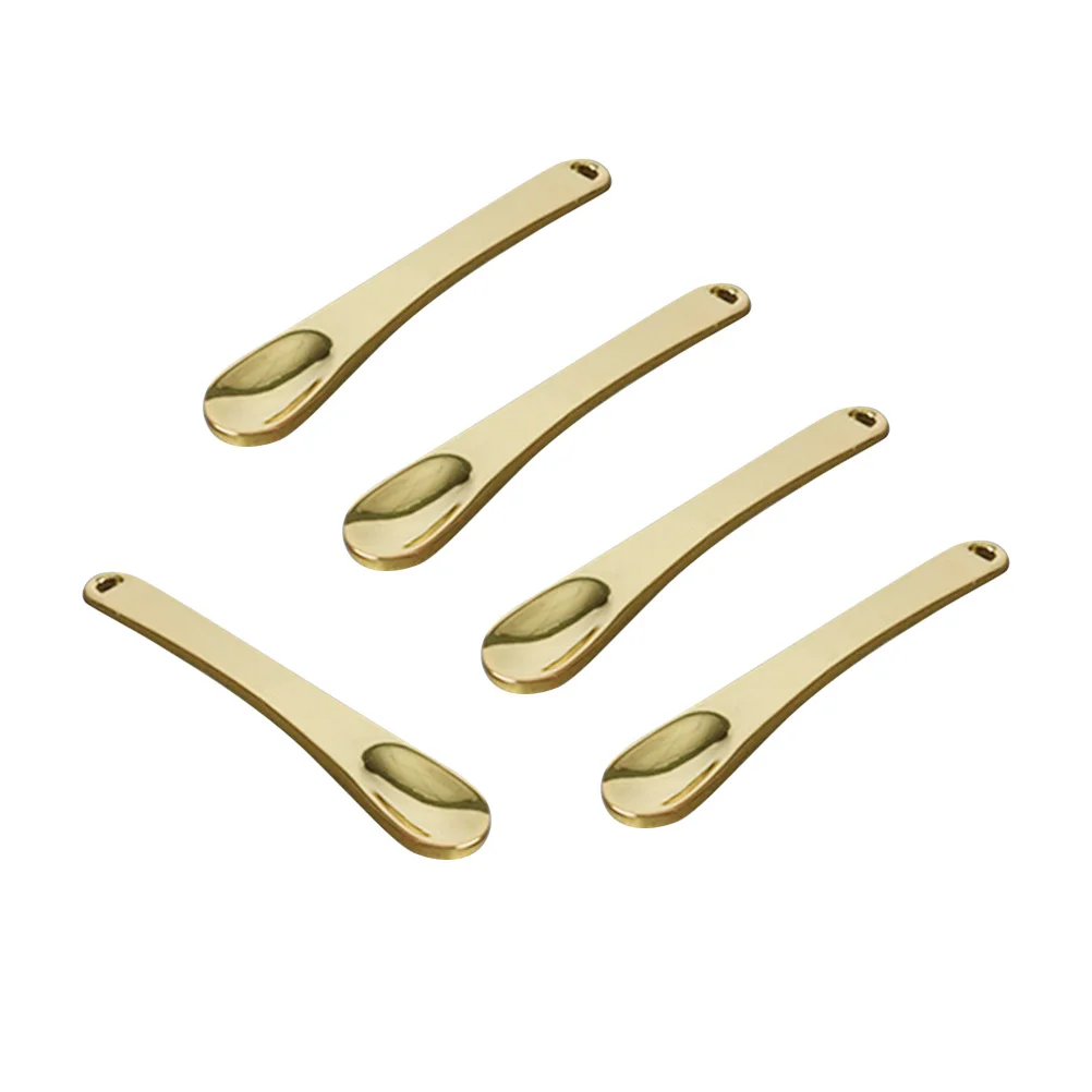 

5 Pcs Creme Makeup Makeup Spoon Spatula Stick Spoon Eye Cream Spoon Spatula