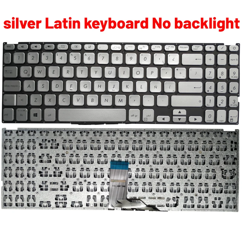 НОВИНКА для ASUS X512 X512FA X512DA X512UA X512UB Русская/США/латинская клавиатура ноутбука