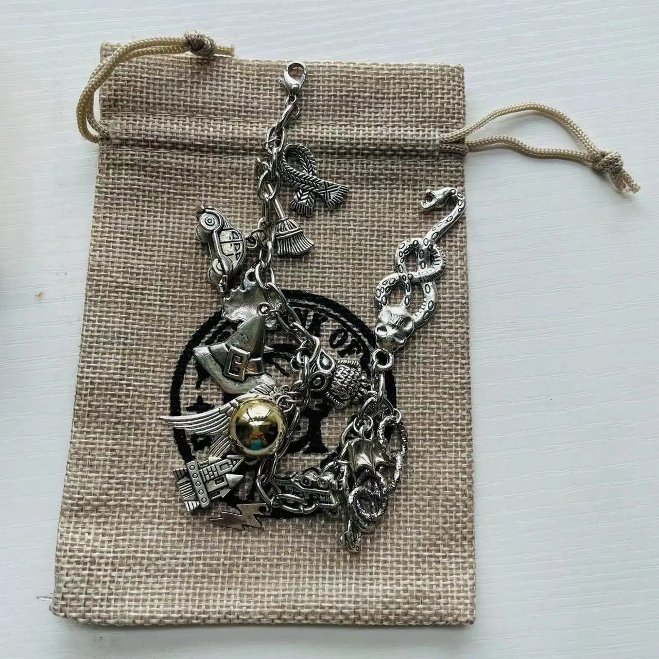 Комбинированный браслет снитч шапка Темный Марк подвески для автомобиля с