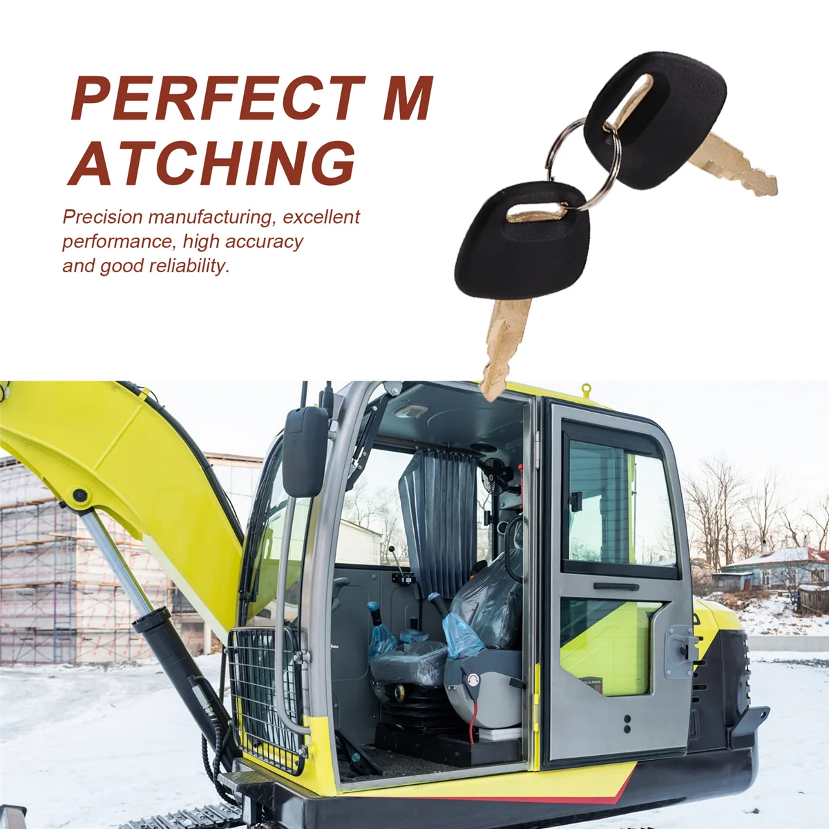 Ключ зажигания для экскаватора ZAX EX60 EX70 EX120 EX200 Hitachi H800 20 шт.