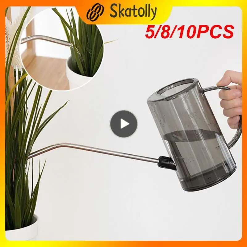 

5/8/10PCS Shatterproof Watering Kettle Household Garden Lawn 1500ml Water Cans Detachable Flower Potted Watering Can 1.5l