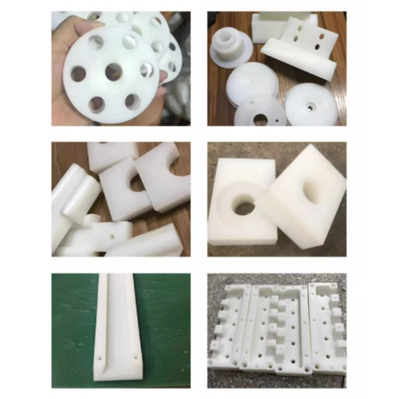 1Pcs White Pa66 Nylon Plate Mc Insulating Rubber Board Can Be Customized By Zero Cutting Custom Thick 2/3/4/5/6/8/10/12/15mm