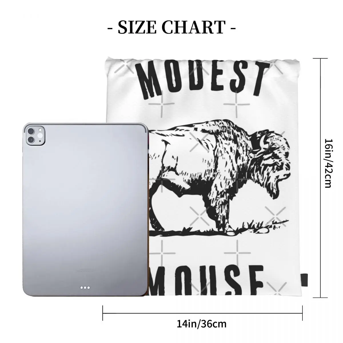 Рюкзак со шнурком в виде скромной мыши и буйвола рюкзак для девочек спортивные