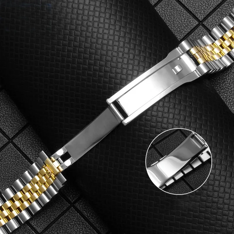 Браслет для часов 13 мм 17 20 21 спортивный стальной ремешок Rolex DATEJUST DAY-DATE oysterpertute DATE
