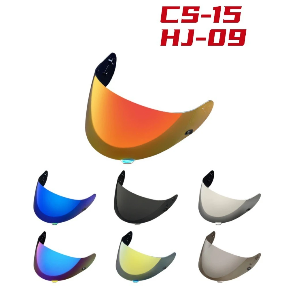 Фото Визор для шлема HJ‑09 CL‑16 CL‑17 CL‑ST CL‑SP CS‑R1 CS‑R2 CS‑15 TR‑1. Сменный лицевой щиток. Аксессуары для мотоциклов. №1