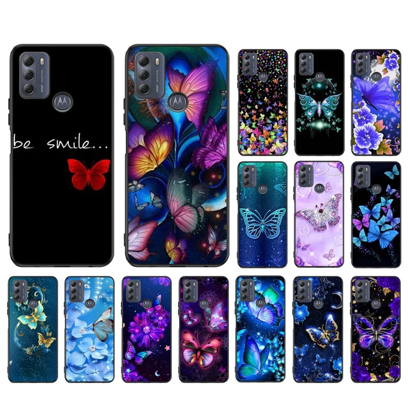 

Butterfly Phone Case for Motorola Moto Edge 20 Edge 20 Lite E7 Power E40 E20 One Action G10 G Play G22 G52 G60 E32 G8