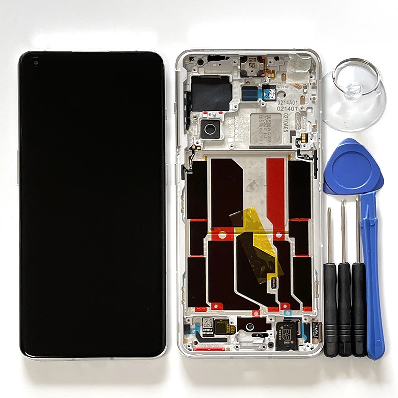 6 7 &quotоригинальный Amoled M &amp Sen для OnePlus 10 Pro NE2210 ЖК-экран + сенсорная панель