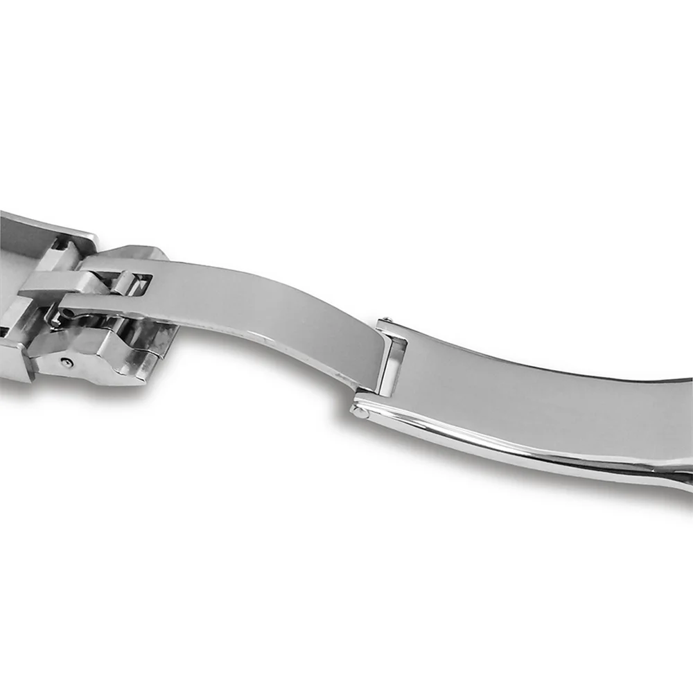 SUB Watch Accessories 316L Stainless Steel Strap 20mm Watchband Silver