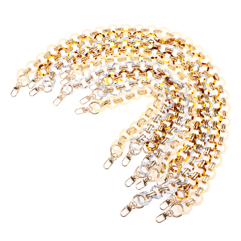 

Красочная Женская резиновая цепочка для сумок, цепочка для кошелька, новая акриловая цепочка для сумок, съемный ремешок для сумок, аксессуа...