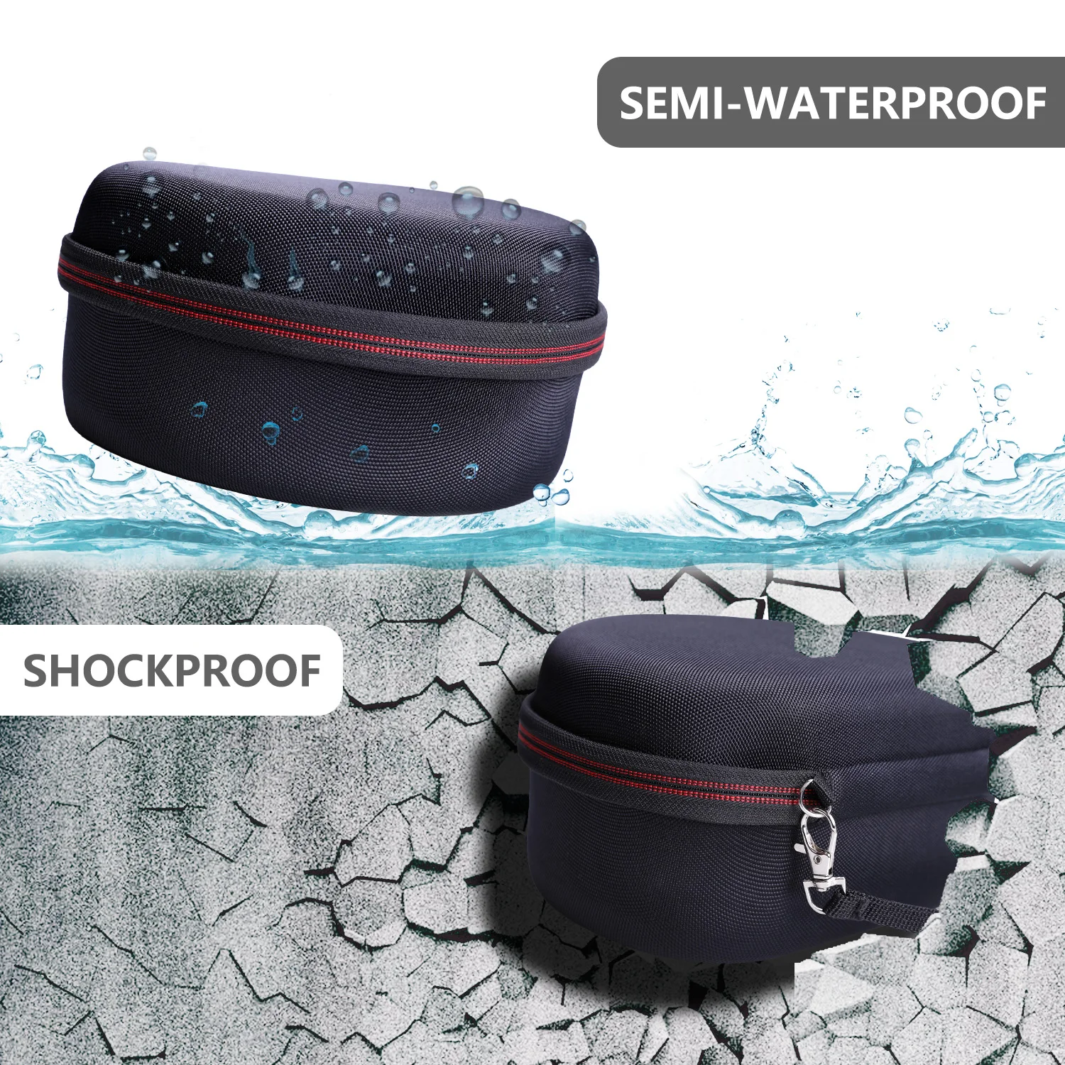 LTGEM водонепроницаемый жесткий чехол EVA для Sennheiser HD 450BT/350BT Bluetooth 5 0 безпроводные