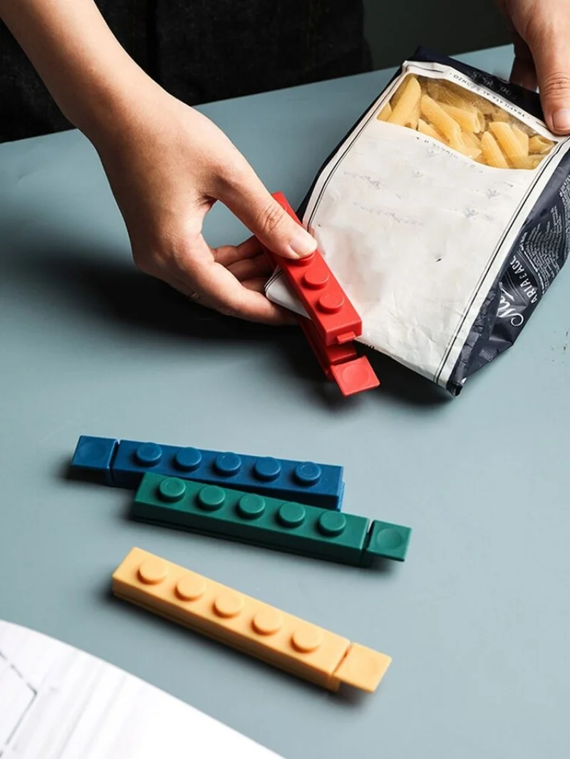 

4 шт., пластиковые зажимы для хранения закусок