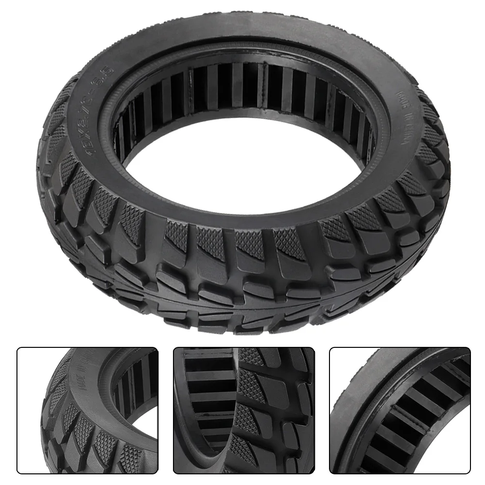 

10 Inch 10x2.70-6.5 Solid Tire 70/65-6.5 Explosion -proof Tyre Universal For 10inch Electric Scooter Durable Replacement Tire