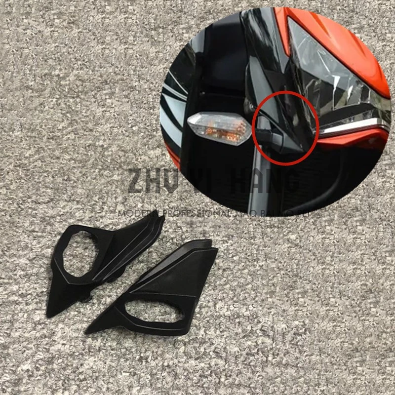 

Motorcycle Accessories front turn signal left and right lamp holder shell Fairing Fit For Kawasaki Z800 2013-14-15-16