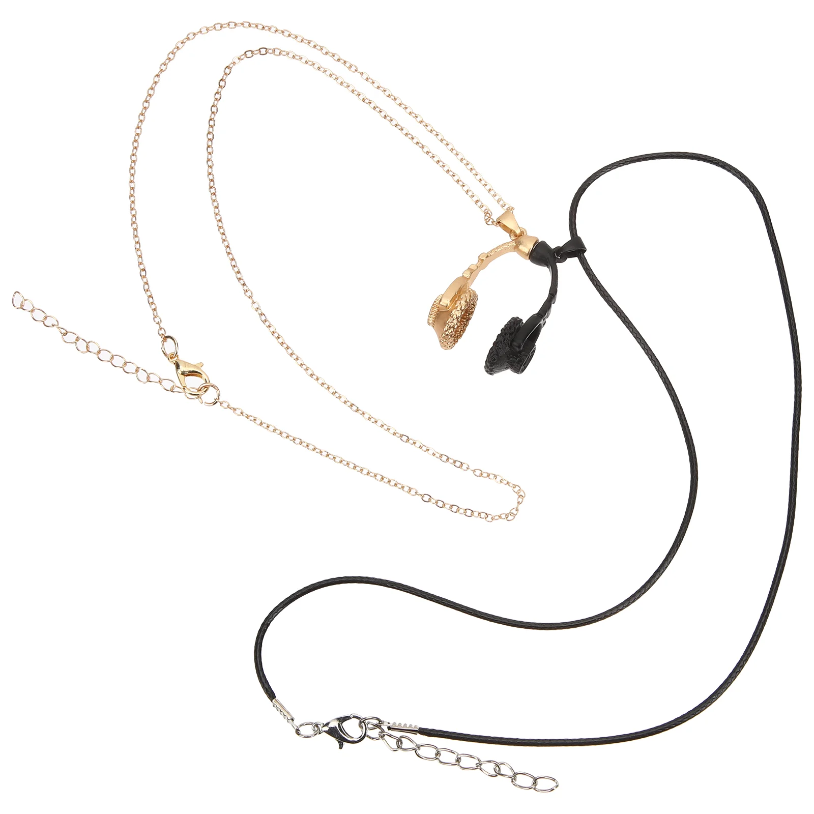 

Earphone Couple Necklace Gifts Men & Women Couple Gifts Matching Necklace Jewelry His Hers Gifts Alloy Girlfriend Gifts Lovers