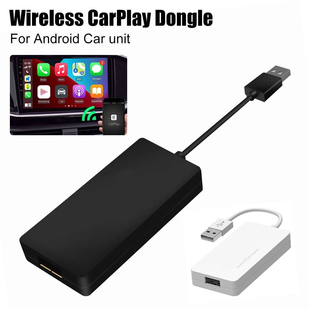 

Wireless apple carplay Adapter Wireless android auto Dongle Adapter for Carplay Media Navigation Player for Android iPhone