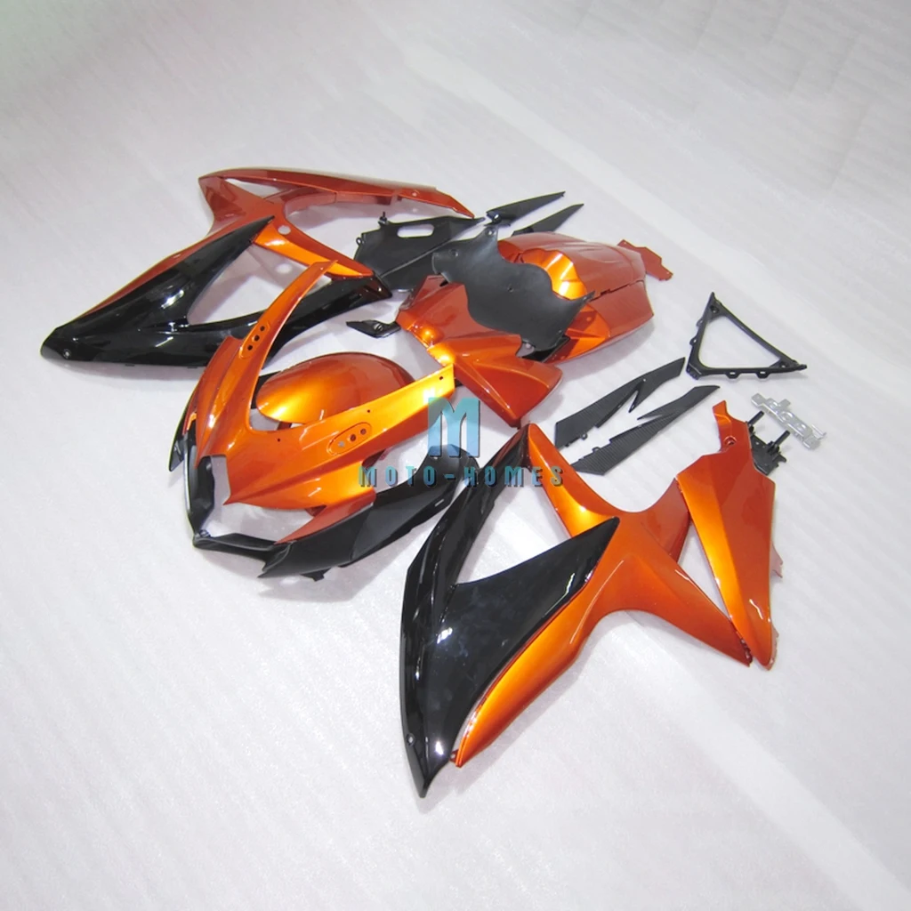 Изготовленные наборы обтекателей для SUZUKI K8 GSXR600 GSXR750 2008 2010 GSX-R600 R750 08 10 100% подходят