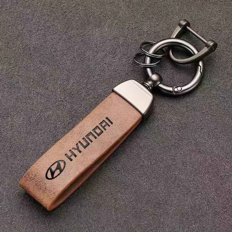 Новинка популярная модель брелок для ключей из металла и кожи Volkswagen Mercedes Benz AMG Audi