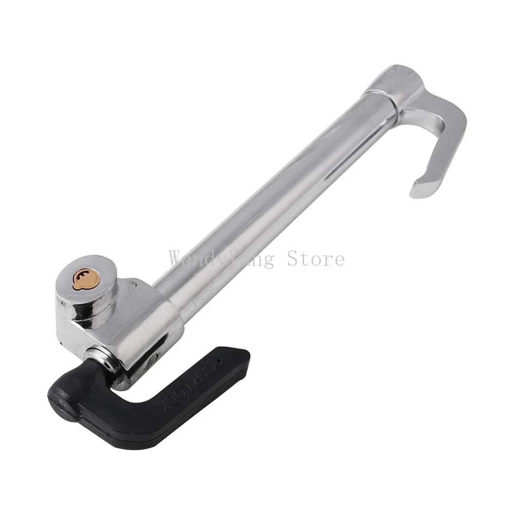 Автомобильный руль противоугонный замок тормозной выдвижной двойной крючок