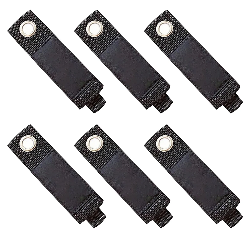 

6Pcs Cable Ties Wire Organizer Cord Rope Holder Hook and Loop Straps for USB Cable Headphone Wire
