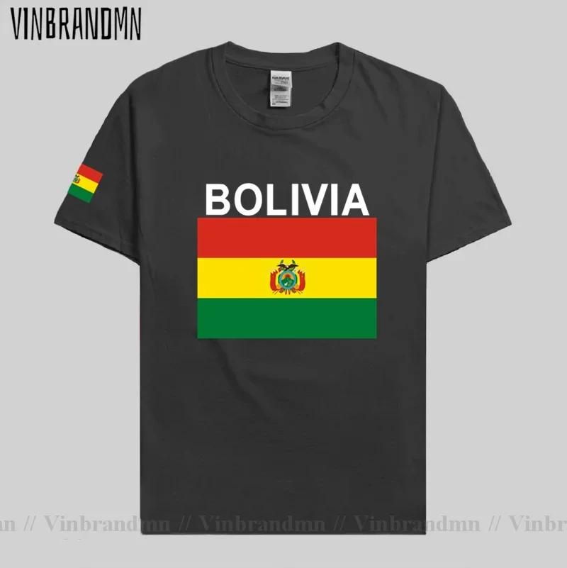 Мужские футболки Bolivia Bolivian трикотажные изделия 2022 футболка национальной сборной