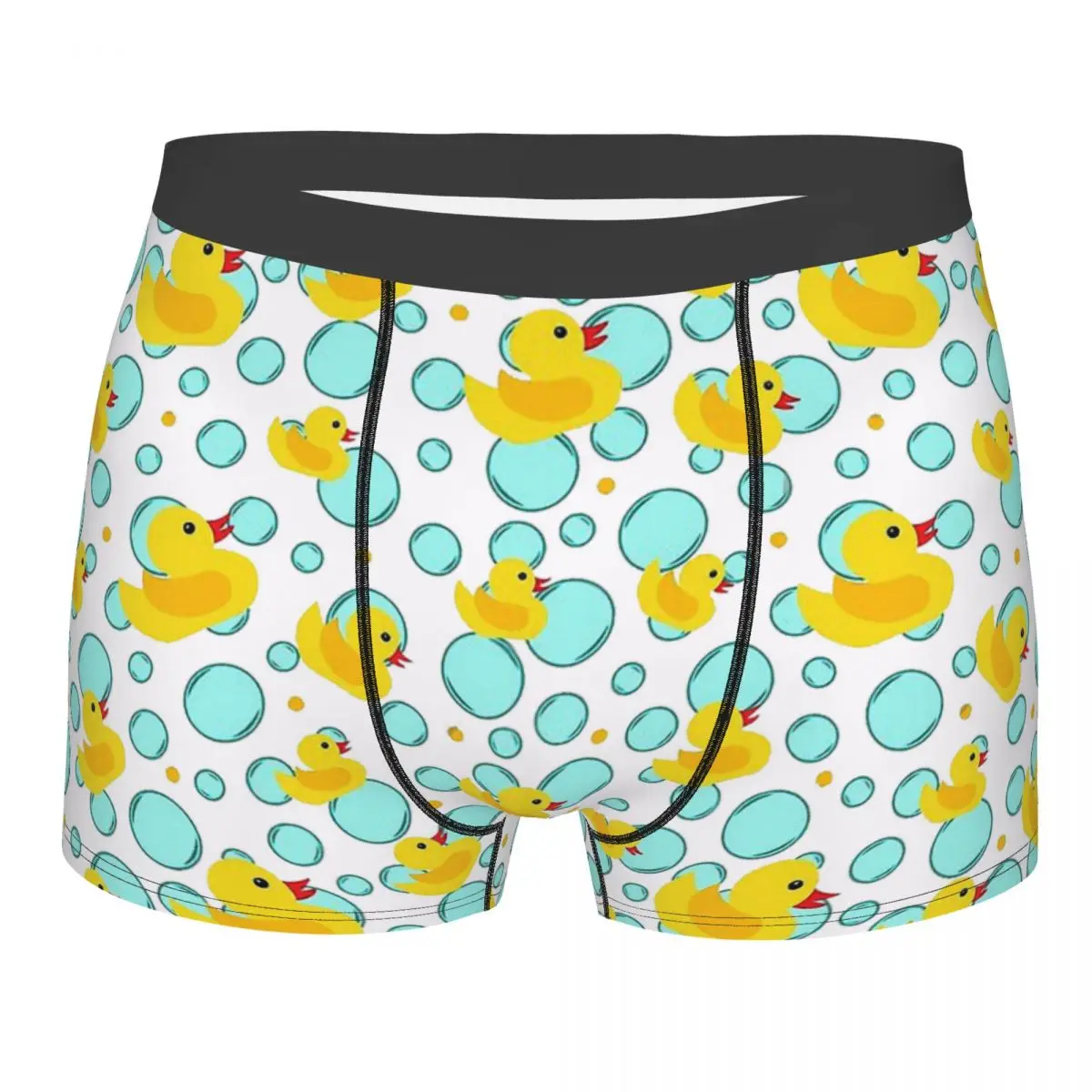 

Yellow Rubber Ducks Bubbles Bathtime Rubber Duck Bath Toy Yellow Cute Underpants Homme Panties Man Underwear Shorts Boxer Briefs