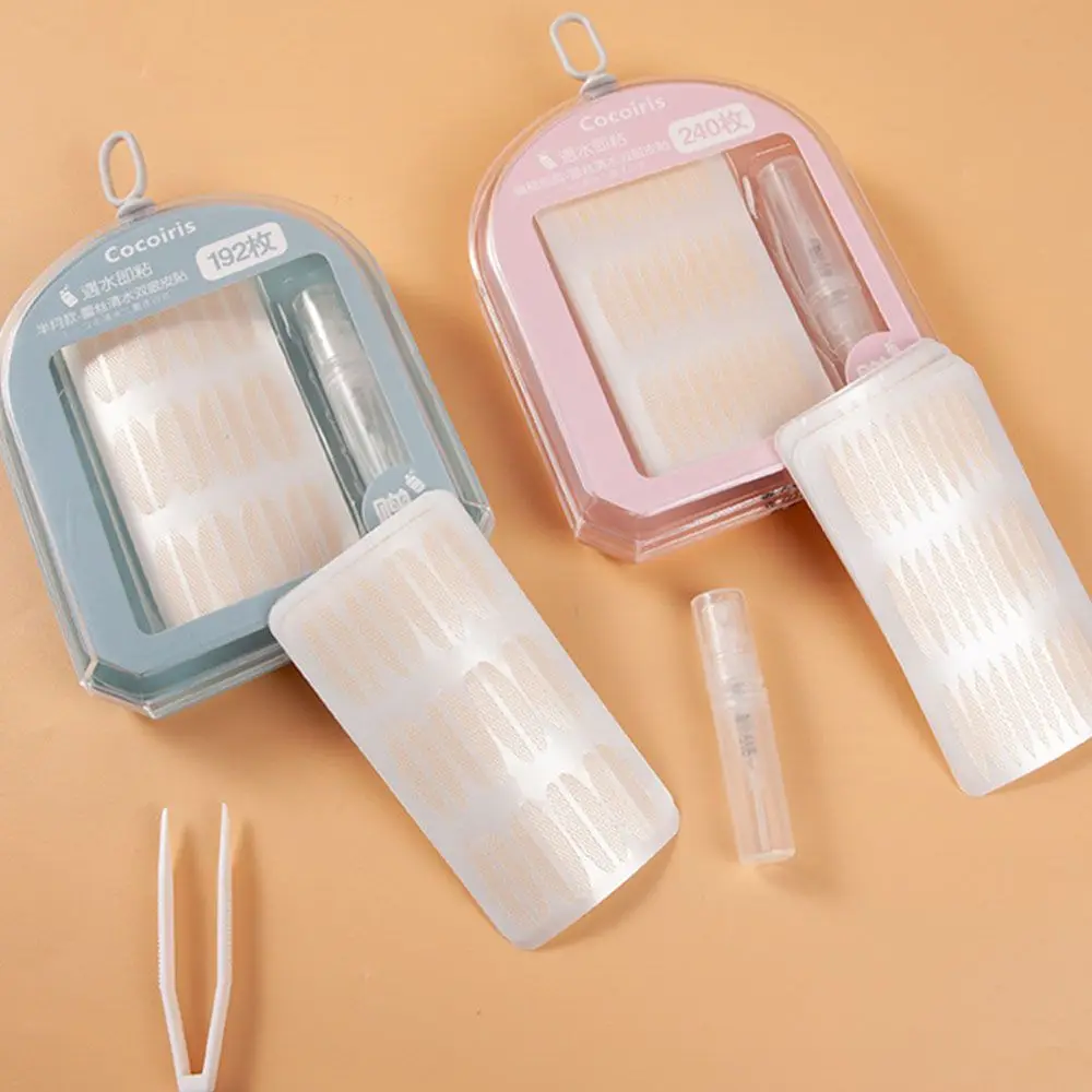 

Eyelid Tape Lace Mesh Doule Eyelid Tape Stickers Eye Tape Invisible Double Fold Mesh Self Adhesive Eyelid Tools