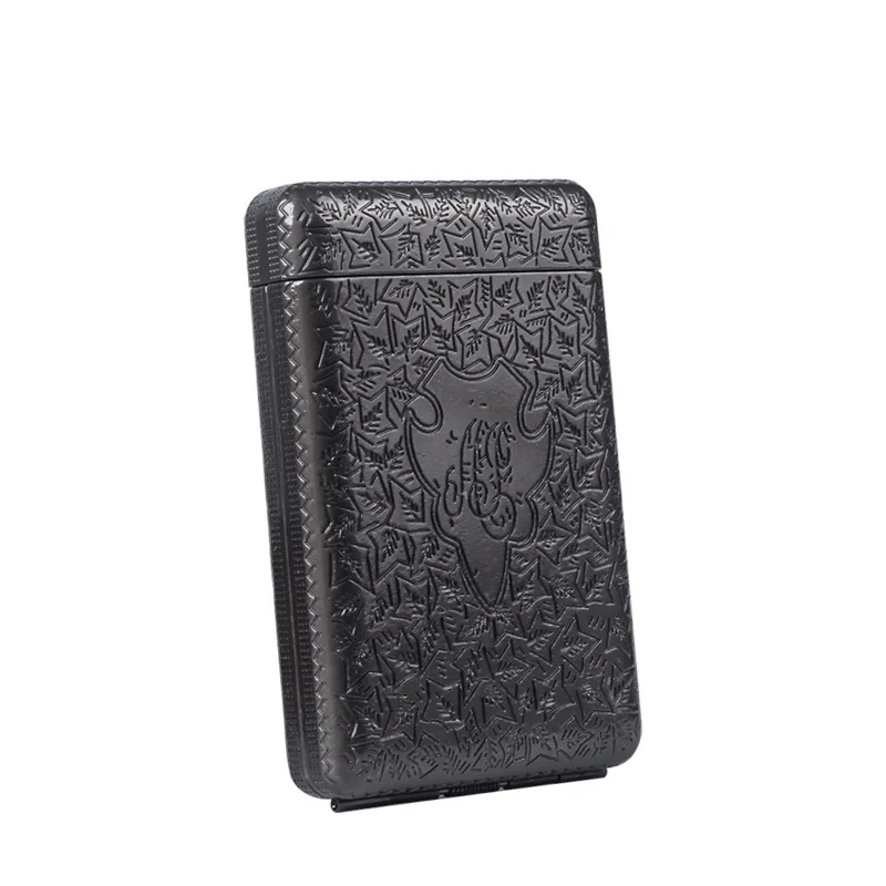 

Cigarette Case Luxury Carved Vintage Pocket Cigarettes Tobacco Case Box Holder Cigarette Storage Case Box Gifts