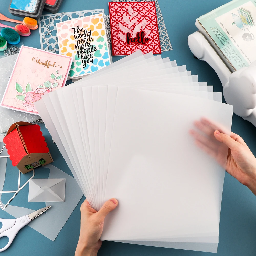 30 шт./компл. 93/115/135Gsm матовые гладкие пергаментные бумажные листы 8 5X11 дюймов