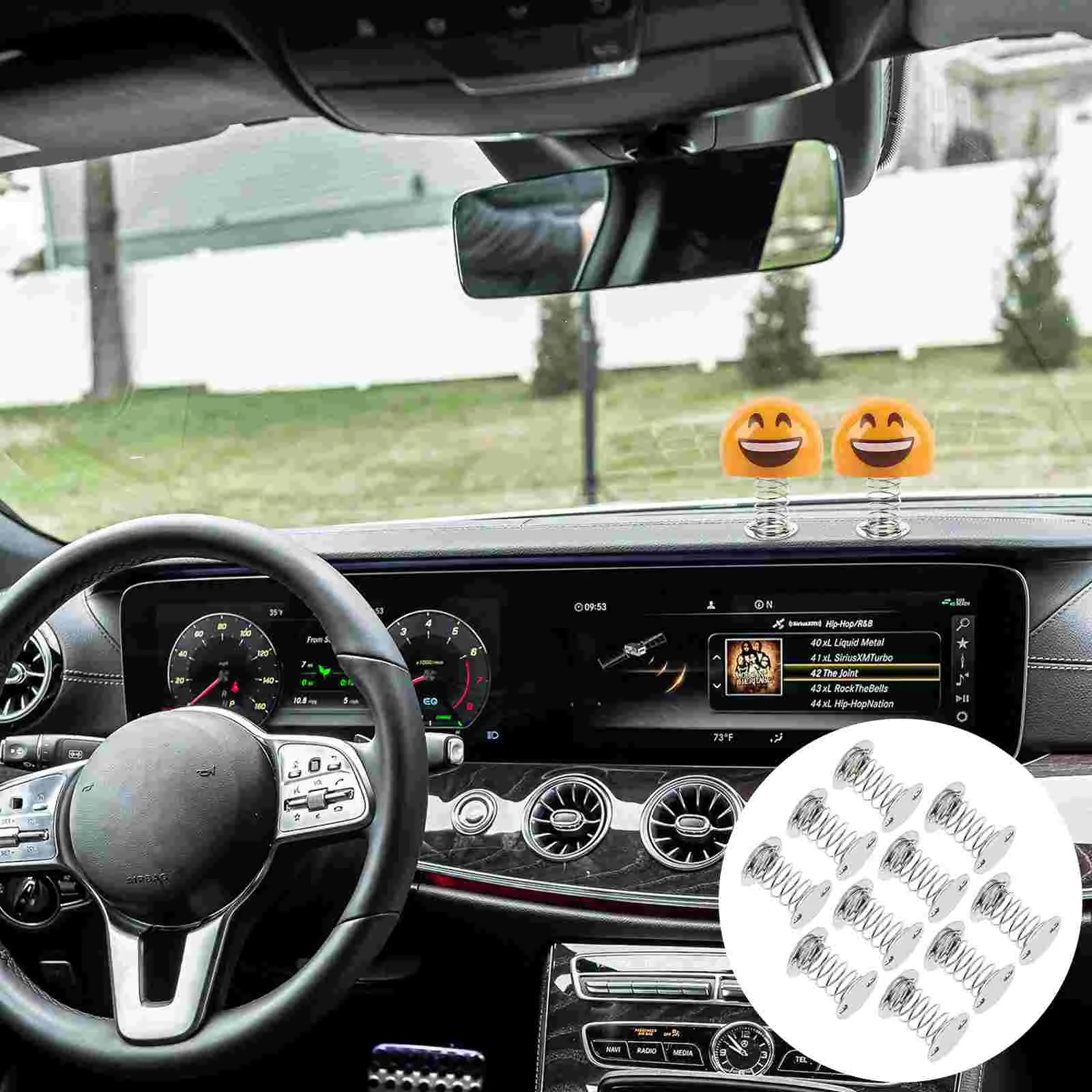 

Base Toy Spring Head Dashboardbases Swing Car Shaking Interior Accessories Springs Dancing Diy Decoration Replacement