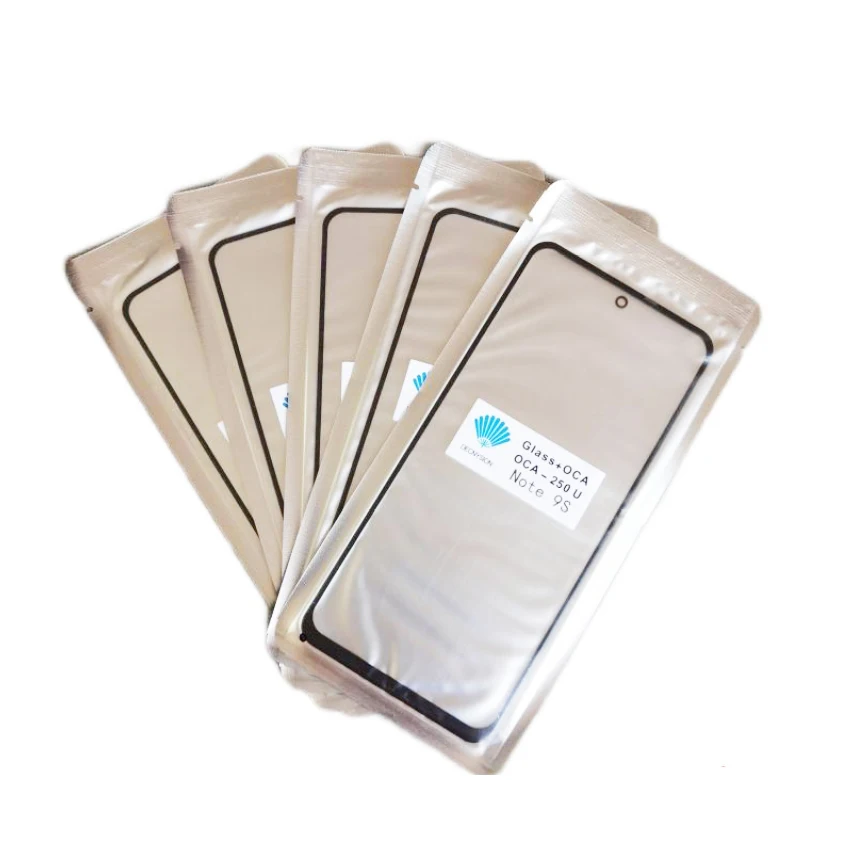 10Pcs For Samsung Galaxy A03 Core A03s A13 A23 A33 A53 A73 S10E S20 FE S21 Plus S22 LCD Front Touch Screen Lens Glass + OCA Glue - купить по